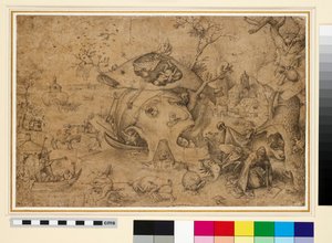La Tentation de Saint Antoine, 1556 - Pieter Bruegel the Elder